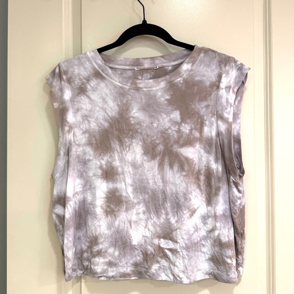 JOYLAB Boxy Cropped Muscle Tank - Picture 1 of 4